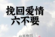 失去并不意味着结束——挽回感情的艺术（以分手为契机，怎样才能重燃爱的火焰？）