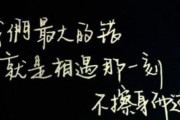 挽回逃避的爱情（用句子唤醒内心的渴望）